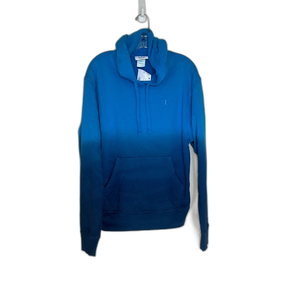 NWOT Men's Columbia Blue Ombre Hoodie Sweatshirt Small NWOT Gorpcore
